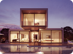 Golden Horizon Retreat by Lake