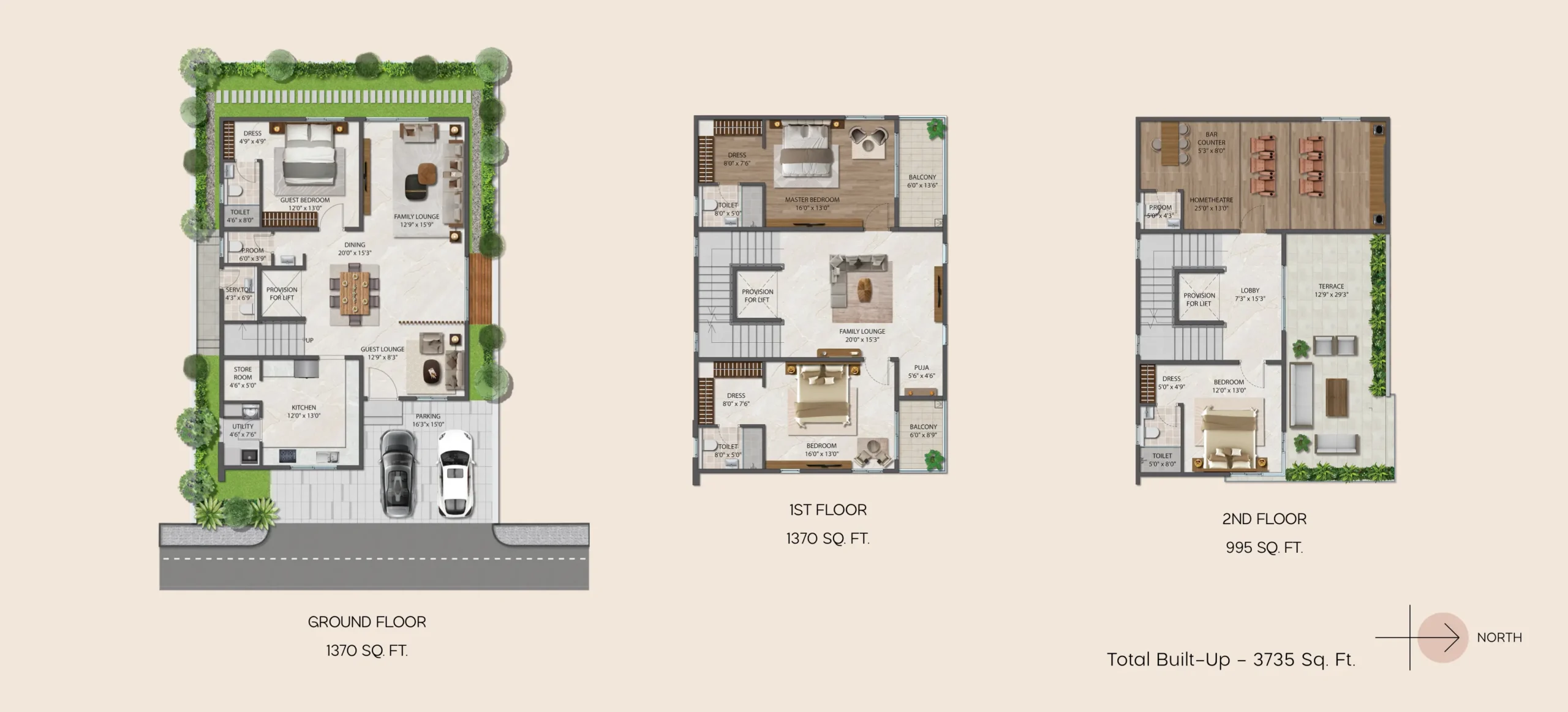 East Facing Plan